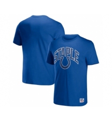 Men's Indianapolis Colts x Staple Blue Logo Lockup T-Shirt