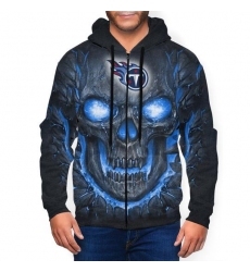 Titans Men's Zip Hooded Sweatshirt1
