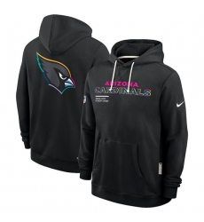 Men's Arizona Cardinals Black 2025 Crucial Catch Dri-FIT Hoodie
