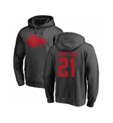 Football Kansas City Chiefs #21 Bashaud Breeland Ash One Color Pullover Hoodie