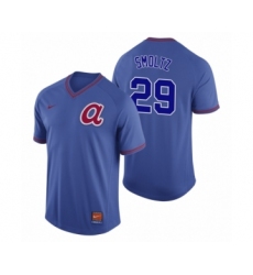 Youth Atlanta Braves #29 John Smoltz Royal Cooperstown Collection Legend Jersey