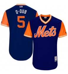 Men's Majestic New York Mets #5 David Wright 