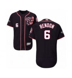 Men's Washington Nationals #6 Anthony Rendon Navy Blue Alternate Flex Base Authentic Collection 2019 World Series Bound Baseball Jersey