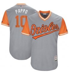 Men's Majestic Baltimore Orioles #10 Adam Jones 