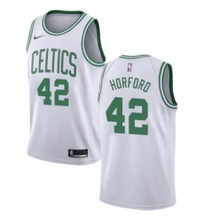 Men's Nike Boston Celtics #42 Al Horford Swingman White NBA Jersey - Association Edition
