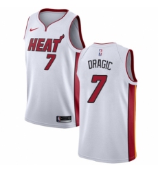 Women's Nike Miami Heat #7 Goran Dragic Swingman NBA Jersey - Association Edition