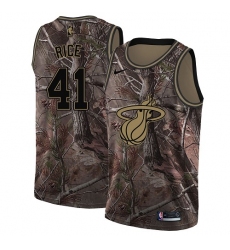 Men's Nike Miami Heat #41 Glen Rice Swingman Camo Realtree Collection NBA Jersey