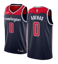 Women's Nike Washington Wizards #0 Gilbert Arenas Swingman Navy Blue NBA Jersey Statement Edition