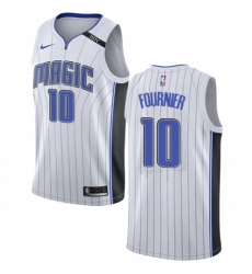 Men's Nike Orlando Magic #10 Evan Fournier Swingman NBA Jersey - Association Edition