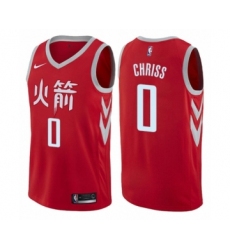 Men's Nike Houston Rockets #13 James Harden Red Swingman Jersey - Earned Edition (2)