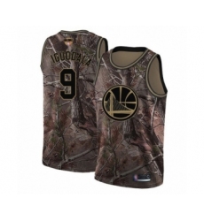 Youth Golden State Warriors #9 Andre Iguodala Swingman Camo Realtree Collection Basketball 2019 Basketball Finals Bound Jersey