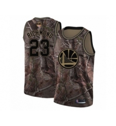 Women's Golden State Warriors #23 Mitch Richmond Swingman Camo Realtree Collection Basketball 2019 Basketball Finals Bound Jersey