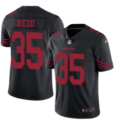 Youth Nike San Francisco 49ers #35 Eric Reid Limited Black Rush Vapor Untouchable NFL Jersey