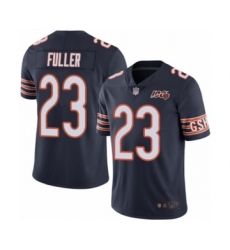 Men's Chicago Bears #23 Kyle Fuller Navy Blue Team Color 100th Season Limited Football Jersey