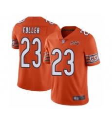 Men's Chicago Bears #23 Kyle Fuller Orange Alternate 100th Season Limited Football Jersey