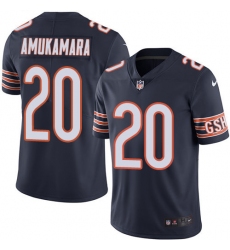 Men's Nike Chicago Bears #20 Prince Amukamara Navy Blue Team Color Vapor Untouchable Limited Player NFL Jersey