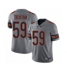 Youth Chicago Bears #59 Danny Trevathan Limited Silver Inverted Legend Football Jersey