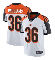 Men's Nike Cincinnati Bengals #36 Shawn Williams Vapor Untouchable Limited White NFL Jersey