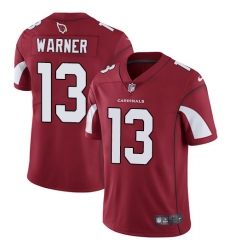 Youth Nike Arizona Cardinals #13 Kurt Warner Red Team Color Vapor Untouchable Limited Player NFL Jersey