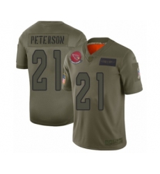 Men's Arizona Cardinals #21 Patrick Peterson Limited Camo 2019 Salute to Service Football Jersey