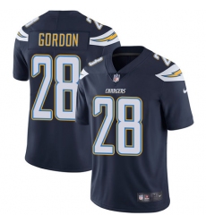 Men's Nike Los Angeles Chargers #28 Melvin Gordon Navy Blue Team Color Vapor Untouchable Limited Player NFL Jersey