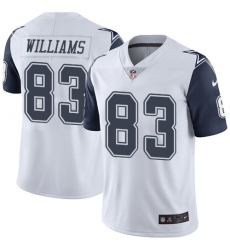 Men's Nike Dallas Cowboys #83 Terrance Williams Limited White Rush Vapor Untouchable NFL Jersey