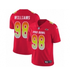 Men's Dallas Cowboys #4 Dak Prescott Limited Royal Blue NFC 2019 Pro Bowl Football Jersey