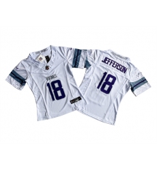 Women's Philadelphia Eagles #91 Fletcher Cox White Stitched Football Jersey