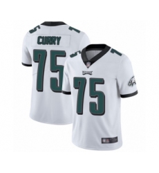 Men's Philadelphia Eagles #75 Vinny Curry White Vapor Untouchable Limited Player Football Jersey
