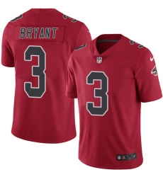 Men's Nike Atlanta Falcons #3 Matt Bryant Elite Red Rush Vapor Untouchable NFL Jersey