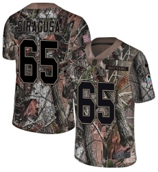 Men's Nike Baltimore Ravens #65 Nico Siragusa Limited Camo Salute to Service NFL Jersey