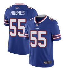 Youth Nike Buffalo Bills #55 Jerry Hughes Royal Blue Team Color Vapor Untouchable Limited Player NFL Jersey