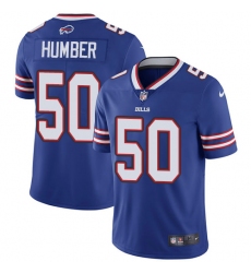 Men's Nike Buffalo Bills #50 Ramon Humber Royal Blue Team Color Vapor Untouchable Limited Player NFL Jersey