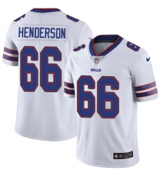 Youth Nike Buffalo Bills #66 Seantrel Henderson White Vapor Untouchable Limited Player NFL Jersey