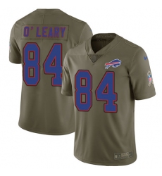Youth Nike Buffalo Bills #84 Nick O'Leary Limited Olive 2017 Salute to Service NFL Jersey