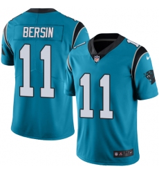 Youth Nike Carolina Panthers #11 Brenton Bersin Blue Alternate Vapor Untouchable Limited Player NFL Jersey