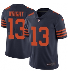 Youth Nike Chicago Bears #13 Kendall Wright Navy Blue Alternate Vapor Untouchable Limited Player NFL Jersey