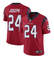 Men's Nike Houston Texans #24 Johnathan Joseph Limited Red Alternate Vapor Untouchable NFL Jersey