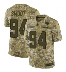 Youth Nike Jacksonville Jaguars #94 Dawuane Smoot Limited Camo 2018 Salute to Service NFL Jersey