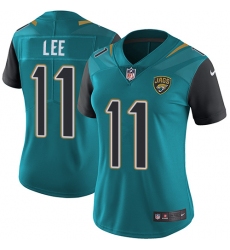 Women's Nike Jacksonville Jaguars #11 Marqise Lee Teal Green Team Color Vapor Untouchable Limited Player NFL Jersey